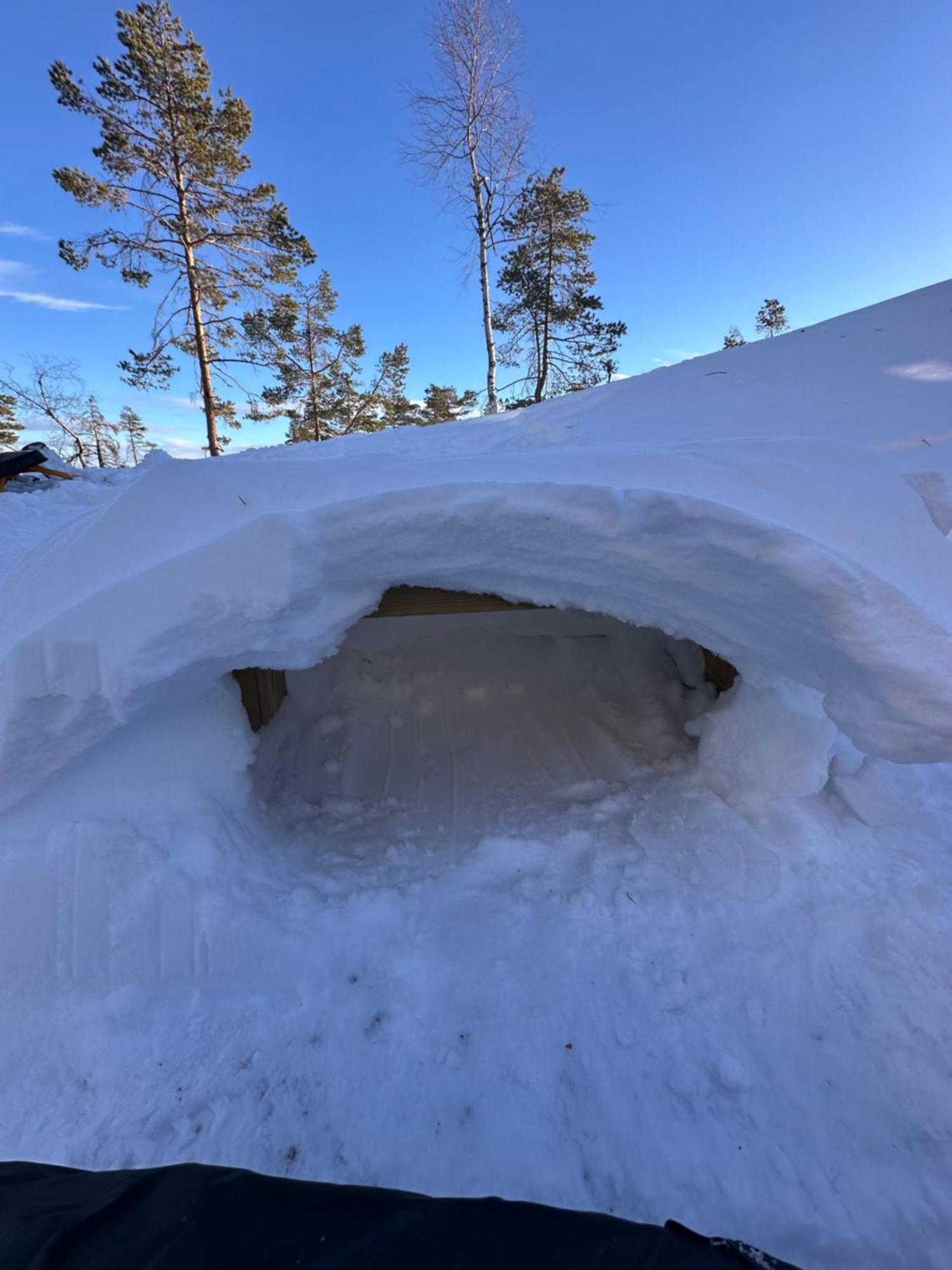 Modern Northern Lights Cabin Drangedal Buitenkant foto